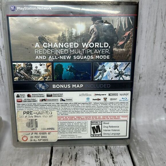 PS3 Call of Duty Black Ops II Call of Duty Modern Warfare 3 Ghosts Activision - Picture 9 of 11